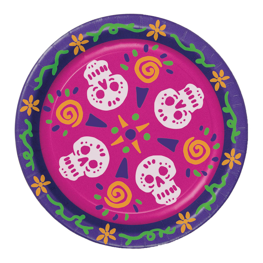 Day Of The Dead Plates