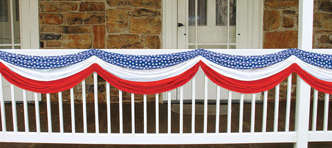 Stars Stripes Fabric Bunting