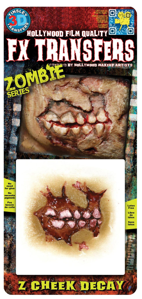 Zombie Cheek Decay Sm 3d Fx