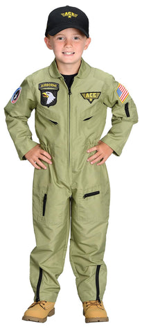 Fighter Pilot Child Large 8-10