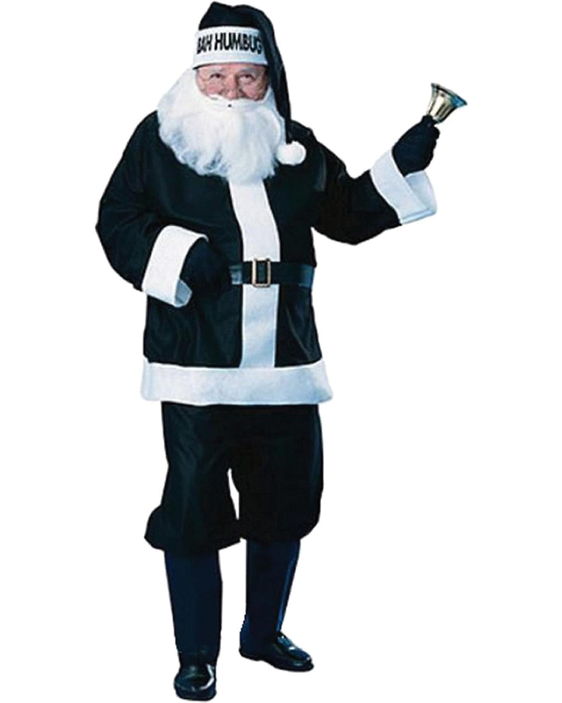 Santa Suit Black Bah Humbug