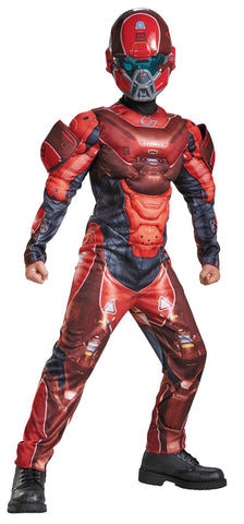 Red Spartan Muscle Child 14-16