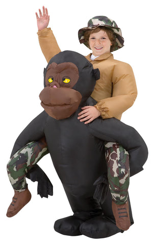 Riding Gorilla Kids Inflatable