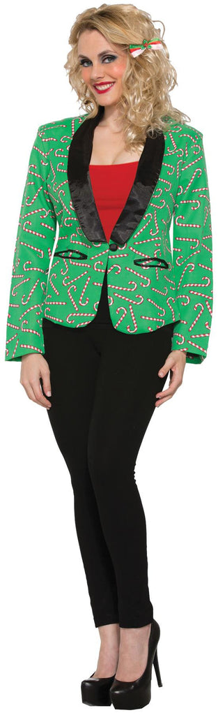 Candy Cane Blazer Adult Large