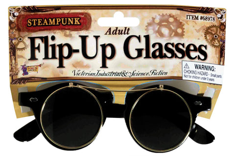 Steampunk Glasses Flip-up