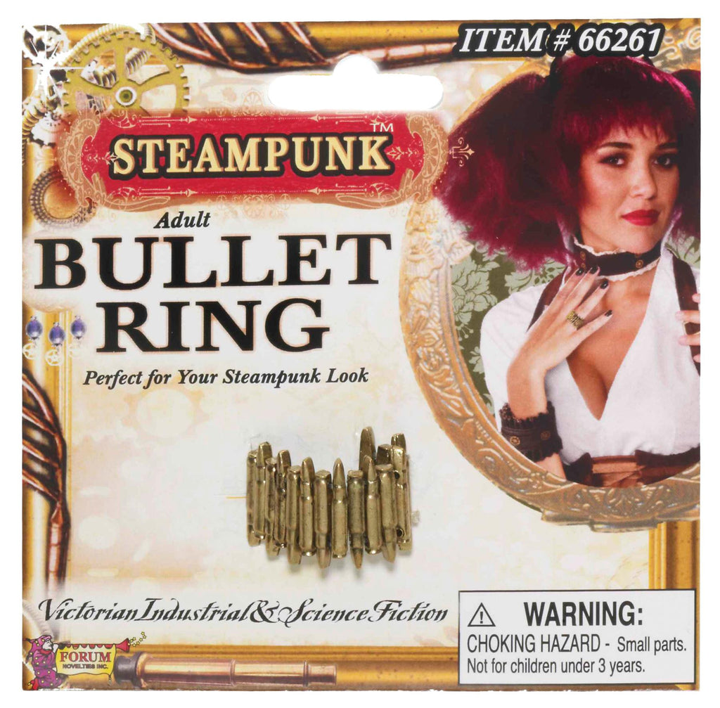 Steampunk Bullet Ring