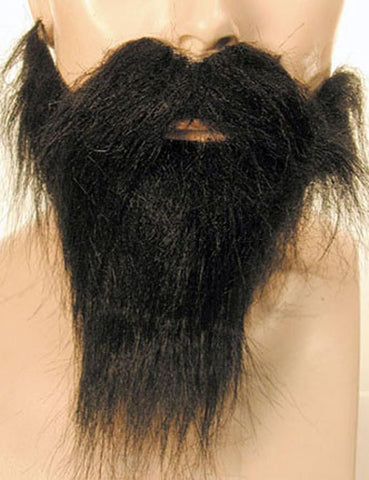 Beard Mustache Set White