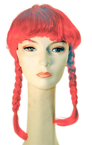 Braided Bargain Wig Orange