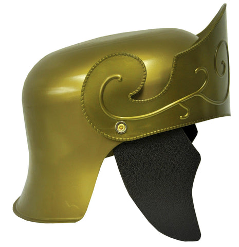 Roman Helmet Gold W No Crest
