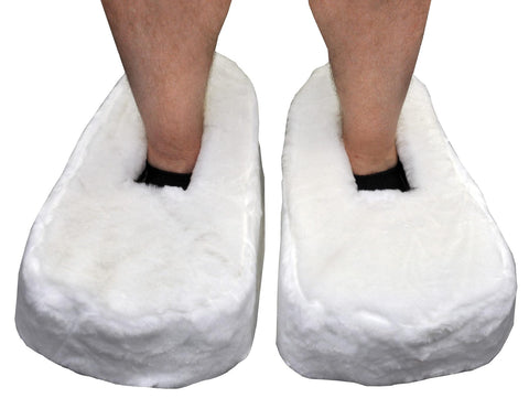 Feet Mascot White
