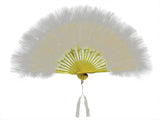 Fan Marabou Feather Black